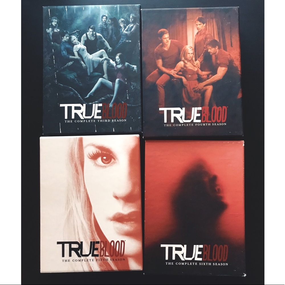 True Blood Seasons (3,4,5,6)